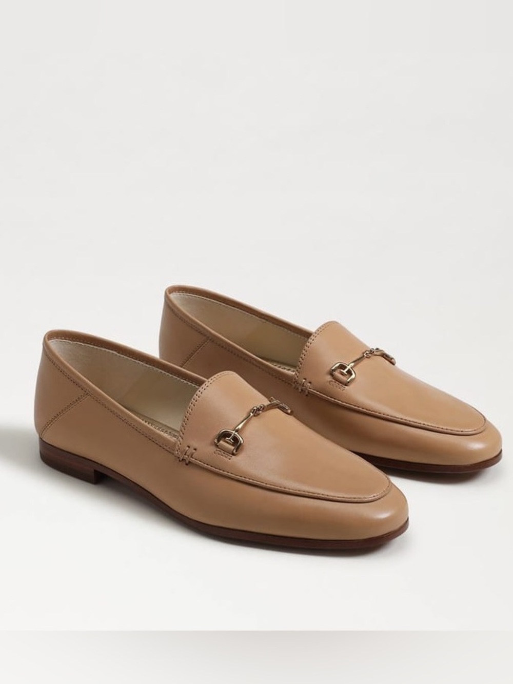 Sam Edelman Loraine Bit Loafer in French Sand Leather - 9